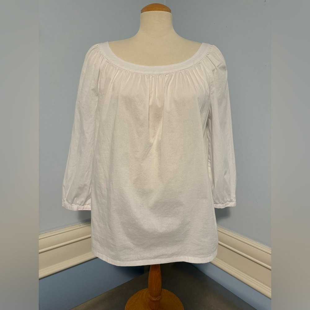 Joe - boatneck summer popover  blouse